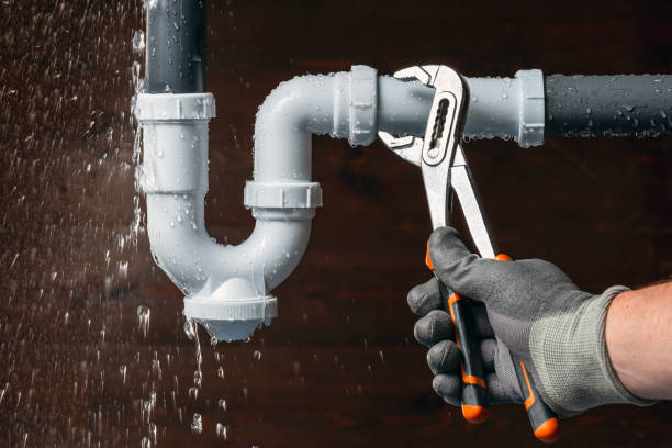 Professional Emergency Plumber technician working in Wasco, IL